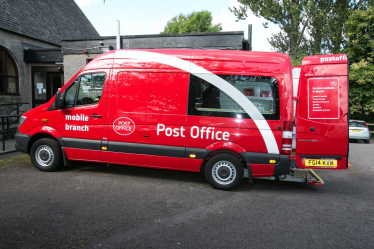 post office van